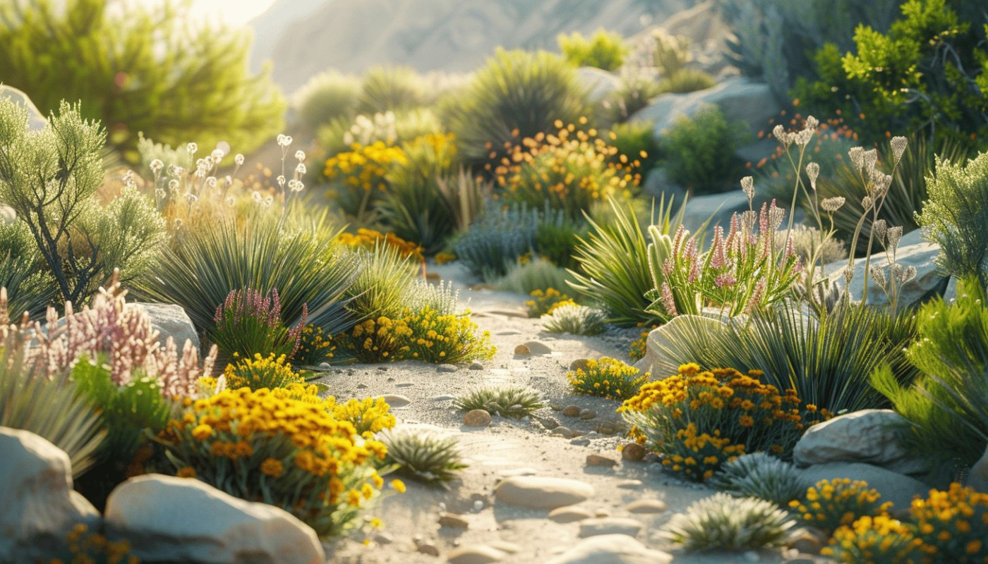 Conception de jardins résistants à la sécheresse choix des plantes et pratiques d'arrosage